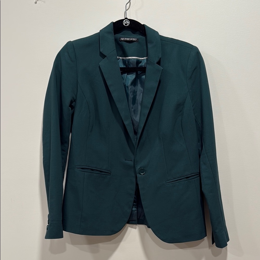The Torie Jacket Women's Green Blazer Size 6